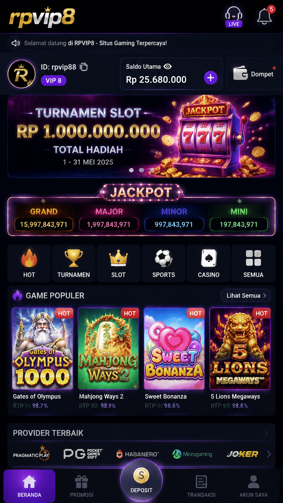 Screenshot 1 rpvip8